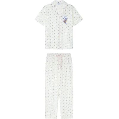 women'secret Lange pyjama Multilicense Lucky Love Snoopy voor dames, Wit, XL women'secret Lange pyjama Multilicense Lucky Love Snoopy voor dames, Wit, XL