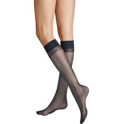 Hudson Net Fashion Kniekousen voor dames, 37 denier, Marine 0337, 39-42 EU Hudson Net Fashion Kniekousen voor dames, 37 denier, Marine 0337, 39-42 EU