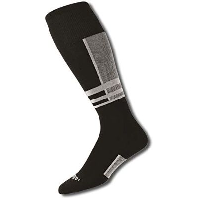 Thorlos womens S1tou Ultra Thin Liner Over the Calf Skiing Socks, Powder White, Small US Thorlos womens S1tou Ultra Thin Liner Over the Calf Skiing Socks, Powder White, Small US