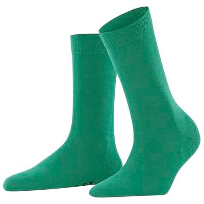FALKE Dames Sokken Softmerino W So wol katoen eenkleurig 1 paar, Groen Tourmaline 7618, 39-40 FALKE Dames Sokken Softmerino W So wol katoen eenkleurig 1 paar, Groen Tourmaline 7618, 39-40
