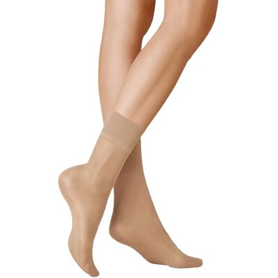 KUNERT Damessokken satijn look 20 drukvrije tailleband 20 DEN, teint 3520, 39-42 EU KUNERT Damessokken satijn look 20 drukvrije tailleband 20 DEN, teint 3520, 39-42 EU