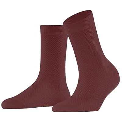 FALKE Dames Sokken Fable Estate W So wol eenkleurig 1 paar, Bruin Cayenne 5950, 35-38 FALKE Dames Sokken Fable Estate W So wol eenkleurig 1 paar, Bruin Cayenne 5950, 35-38