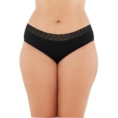 Dagi Slips voor dames, Zwart, XS Dagi Slips voor dames, Zwart, XS