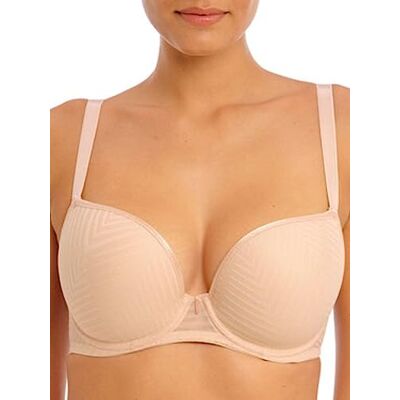 FREYA Vrouwen Tailored Onderdraad Molded Plunge T-Shirt BH, Natuurlijke Beige, 34FF FREYA Vrouwen Tailored Onderdraad Molded Plunge T-Shirt BH, Natuurlijke Beige, 34FF