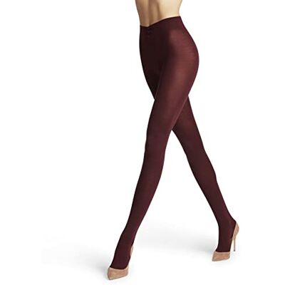 FALKE Dames Panty Softmerino W Ti wol katoen eenkleurig 1 paar, Rood Barolo 8596, 36-38 FALKE Dames Panty Softmerino W Ti wol katoen eenkleurig 1 paar, Rood Barolo 8596, 36-38