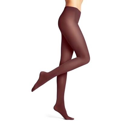 FALKE Dames Panty Pure Matt 50 DEN W Ti halfdoorzichtig eenkleurig 1 paar, Bruin Cayenne 5950, S-M FALKE Dames Panty Pure Matt 50 DEN W Ti halfdoorzichtig eenkleurig 1 paar, Bruin Cayenne 5950, S-M
