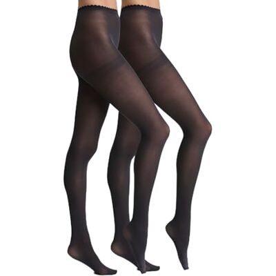 DIM Dames Body Touch Opaque Panty x2 Onzichtbare warmtegelijmde riem Zachte Microvezel Effect Huid Recyclebaar met Terracycle, Zwart, M DIM Dames Body Touch Opaque Panty x2 Onzichtbare warmtegelijmde riem Zachte Microvezel Effect Huid Recyclebaar met Terracycle, Zwart, M