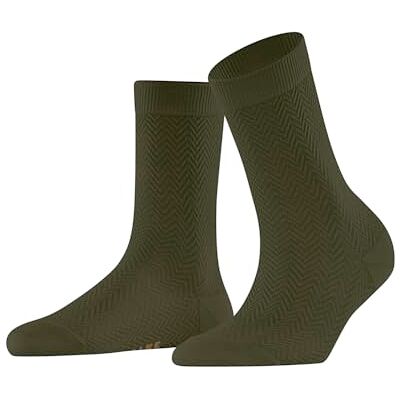 FALKE Dames Sokken Fable Estate W So wol eenkleurig 1 paar, Groen Artichoke 7436, 35-38 FALKE Dames Sokken Fable Estate W So wol eenkleurig 1 paar, Groen Artichoke 7436, 35-38