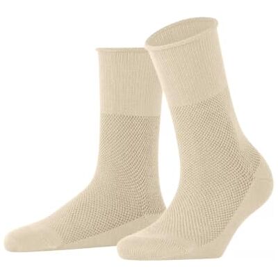 ESPRIT Dames Sokken Bold Knit W So katoen wol gedessineerd 1 paar, Beige Creme 2050, 35-38 ESPRIT Dames Sokken Bold Knit W So katoen wol gedessineerd 1 paar, Beige Creme 2050, 35-38