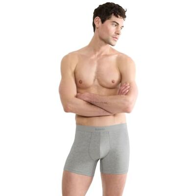 Sloggi Women's Men Ever Ease Short 2P Slips, Dark Grey Melange, XL (verpakking van 2), dark grey melange, XL Sloggi Women's Men Ever Ease Short 2P Slips, Dark Grey Melange, XL (verpakking van 2), dark grey melange, XL