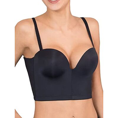 Wonderbra Ultieme beha met open rug, Zwart, 85C Wonderbra Ultieme beha met open rug, Zwart, 85C