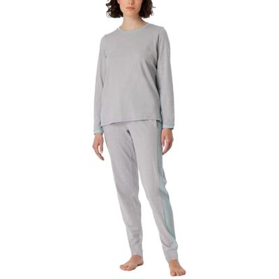 Schiesser Damen Schlafanzug lang Baumwolle Nightwear Schiesser Damen Schlafanzug lang Baumwolle Nightwear