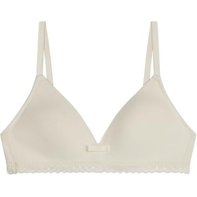 DIM Meisje Dagelijks katoen BH zonder beugel Comfort katoen Natuurlijke vorm Eerste Zachte Lingerie DIM Meisje Dagelijks katoen BH zonder beugel Comfort katoen Natuurlijke vorm Eerste Zachte Lingerie