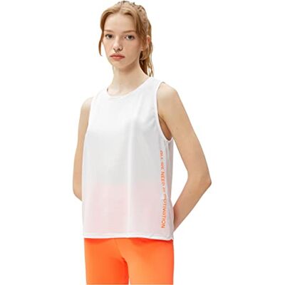 Koton Dames Slogan bedrukte sportbeha, wit (000), XL Koton Dames Slogan bedrukte sportbeha, wit (000), XL