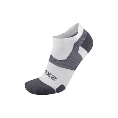 2XU Unisex Vectr Light Cushion No Show Sokken Sokken 2XU Unisex Vectr Light Cushion No Show Sokken Sokken