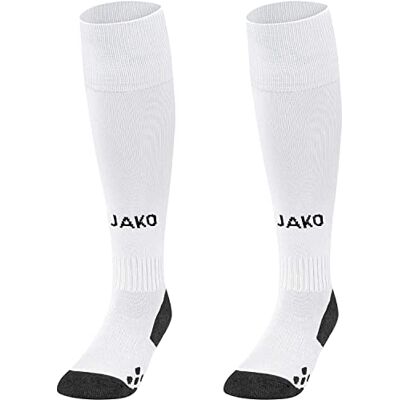 JAKO Allround Sokken, Uniseks-Volwassene, Wit, 31-34 JAKO Allround Sokken, Uniseks-Volwassene, Wit, 31-34