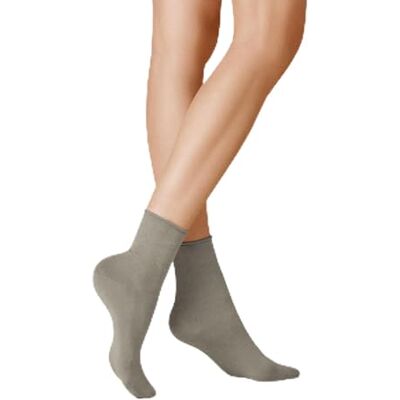 KUNERT Damessokken Sensual Cotton Rollrand 130 DEN, Lichtgrijs 1370, 35-38 EU KUNERT Damessokken Sensual Cotton Rollrand 130 DEN, Lichtgrijs 1370, 35-38 EU