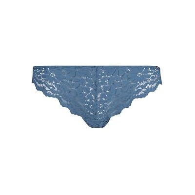 Skiny Dames Cheeky String Wonderfulace, blauw, 36 Skiny Dames Cheeky String Wonderfulace, blauw, 36