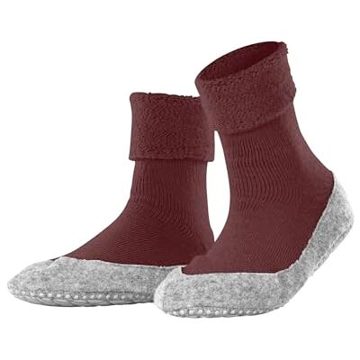 FALKE Dames Stopper sokken Cosyshoe W Hp wol Noppen op de zool 1 paar, Bruin Cayenne 5950, 37-38 FALKE Dames Stopper sokken Cosyshoe W Hp wol Noppen op de zool 1 paar, Bruin Cayenne 5950, 37-38
