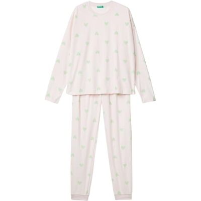United Pyjamaset voor dames, Veelkleurig., XXS United Pyjamaset voor dames, Veelkleurig., XXS