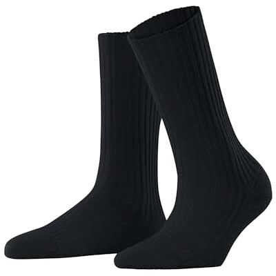 FALKE Dames Sokken Cosy Wool Boot W So wol eenkleurig 1 paar, Blauw Dark Navy 6375, 35-38 FALKE Dames Sokken Cosy Wool Boot W So wol eenkleurig 1 paar, Blauw Dark Navy 6375, 35-38