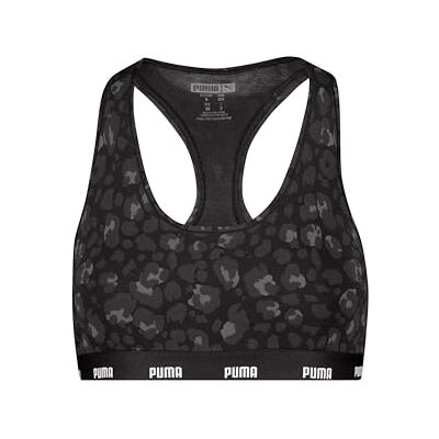 PUMA Dames Printed Racer Back Top 1P, Black Combo., S PUMA Dames Printed Racer Back Top 1P, Black Combo., S