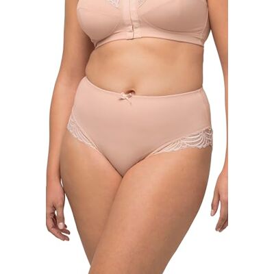 Ulla Popken , Dames Grote Maten Midi-Slip, champagne Ulla Popken , Dames Grote Maten Midi-Slip, champagne