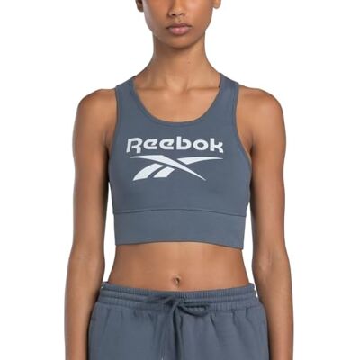 Reebok Identity Big Logo Katoen Bralette, Eacobl, XXS Reebok Identity Big Logo Katoen Bralette, Eacobl, XXS