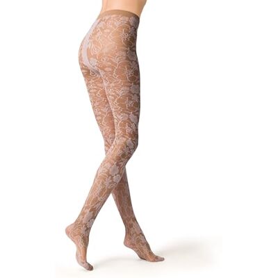 KUNERT Damespanty Bridal Love bloemenpatroon (1 stuk), nude 6450, 44-46 KUNERT Damespanty Bridal Love bloemenpatroon (1 stuk), nude 6450, 44-46