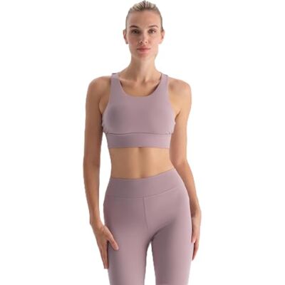 Dagi Dames Dusty Rose Tulle Back Gedetailleerde Sportbeha, XS, roze (dusty rose), XS Dagi Dames Dusty Rose Tulle Back Gedetailleerde Sportbeha, XS, roze (dusty rose), XS