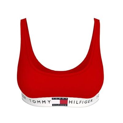 Tommy Hilfiger Dames UNLINED BRALETTE (EXT. MAAT) UW0UW05713, Rood, S, Rood (primair rood), S Tommy Hilfiger Dames UNLINED BRALETTE (EXT. MAAT) UW0UW05713, Rood, S, Rood (primair rood), S