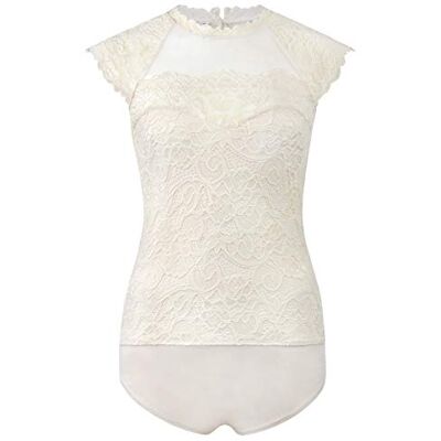 Stockerpoint Romy Body voor dames, crème, XS Stockerpoint Romy Body voor dames, crème, XS