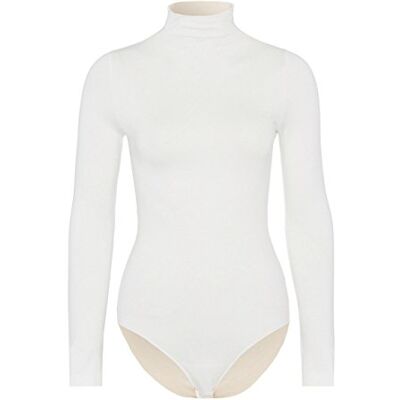 FALKE Dames Body Rich Cotton W Bo katoen lichaam met lange mouwen 1 stuk, Wit Ivory 2179, L 44-46 FALKE Dames Body Rich Cotton W Bo katoen lichaam met lange mouwen 1 stuk, Wit Ivory 2179, L 44-46