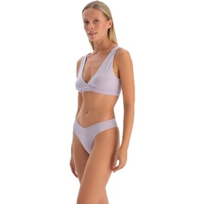 Dagi Lilac Fashion Gebreide Non-Wired Regular Micro Modal Dikke Strap Bralette, Lilac, M, lila (lilac), M Dagi Lilac Fashion Gebreide Non-Wired Regular Micro Modal Dikke Strap Bralette, Lilac, M, lila (lilac), M