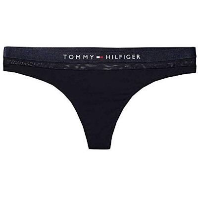 Tommy Hilfiger thong dames ondergoed, Blauw (Navy Blazer), XS Tommy Hilfiger thong dames ondergoed, Blauw (Navy Blazer), XS