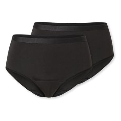 Schiesser 2-pack panty voor dames Secret Care, Zwart_182900, 38/40 Schiesser 2-pack panty voor dames Secret Care, Zwart_182900, 38/40