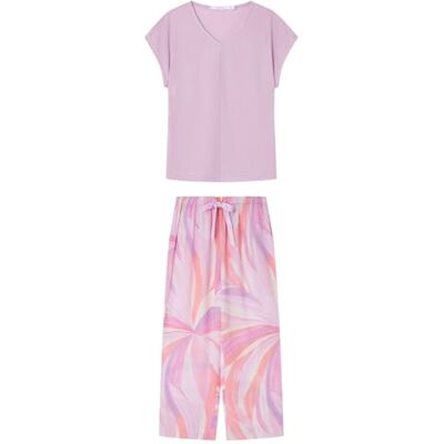 women'secret 3599165 damespyjama, violet, maat S, Paars, S women'secret 3599165 damespyjama, violet, maat S, Paars, S