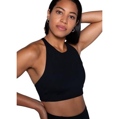 Girlfriend Collective Topanga Beha, Cross-back dames Sportbeha Girlfriend Collective Topanga Beha, Cross-back dames Sportbeha