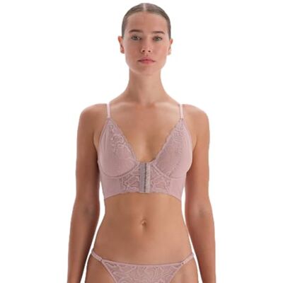 Dagi Dames Geometrische Underwire Bralette Bra, Zacht roze., 70B Dagi Dames Geometrische Underwire Bralette Bra, Zacht roze., 70B