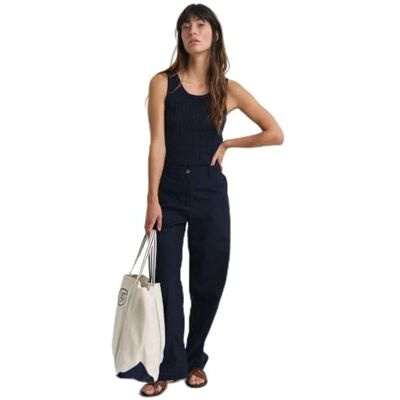 GANT Lichtgewicht chinobroek voor dames, evening blue, 38 GANT Lichtgewicht chinobroek voor dames, evening blue, 38