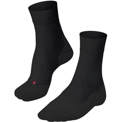 FALKE Dames Hardloopsokken RU4 Endurance Comopression W So katoen functioneel materiaal met compressie 1 paar, Zwart Black 3000, 35-36 FALKE Dames Hardloopsokken RU4 Endurance Comopression W So katoen functioneel materiaal met compressie 1 paar, Zwart Black 3000, 35-36