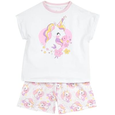 Chicco pyjama, Wit en Roze, 24 Maanden Chicco pyjama, Wit en Roze, 24 Maanden