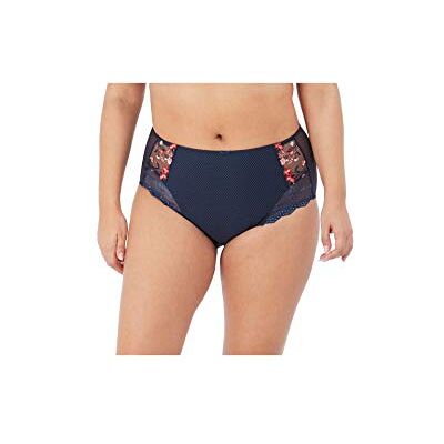 Elomi Vrouwen Charley volledige dekking korte bikini stijl ondergoed, marineblauw, XXL Elomi Vrouwen Charley volledige dekking korte bikini stijl ondergoed, marineblauw, XXL