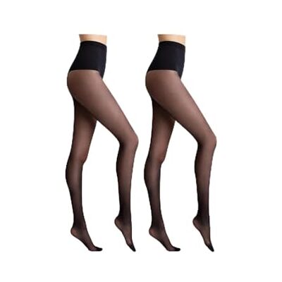 DIM Diam's damespanty, platte buik, absoluut comfort, 25D, 2 stuks, Hale DIM Diam's damespanty, platte buik, absoluut comfort, 25D, 2 stuks, Hale