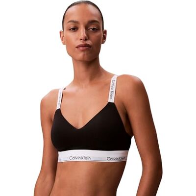 Calvin LGHTLY Gevoerde Bralette LV00QF8504 Bralette, zwart (zwart), XXS, Zwart (zwart), XXS Calvin LGHTLY Gevoerde Bralette LV00QF8504 Bralette, zwart (zwart), XXS, Zwart (zwart), XXS
