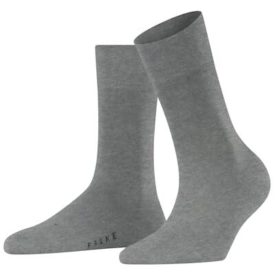 FALKE Dames Sokken Sensitive New York W So lyocell met comfort tailleband 1 paar, Grijs Light Grey Melange 3390, 39-42 FALKE Dames Sokken Sensitive New York W So lyocell met comfort tailleband 1 paar, Grijs Light Grey Melange 3390, 39-42