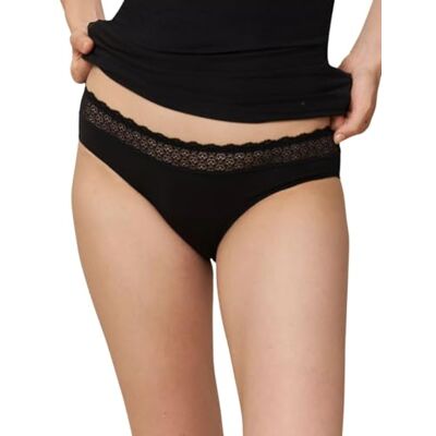 Triumph Dames Feel of Modal Tai Slips, zwart, M Triumph Dames Feel of Modal Tai Slips, zwart, M