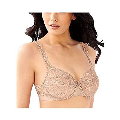 Bali Vrouwen Desire Lace Non-Foam Onderdraad BH, Champagne Shimmer, 90B Bali Vrouwen Desire Lace Non-Foam Onderdraad BH, Champagne Shimmer, 90B