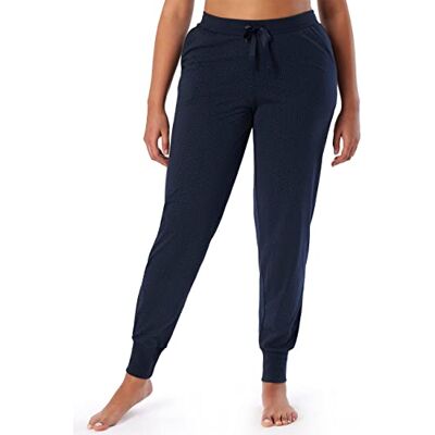 Schiesser Damen Schlafhose lang mit Bündchen Baumwolle Stretch Mix + Relax Schiesser Damen Schlafhose lang mit Bündchen Baumwolle Stretch Mix + Relax