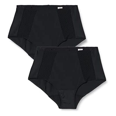 DIM Slipje (2 stuks) dames, Zwart, 42 DIM Slipje (2 stuks) dames, Zwart, 42